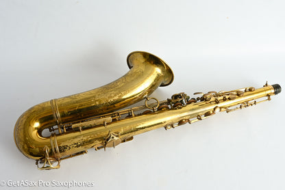 Selmer SBA Tenor 1949 Prime Vintage Fresh Overhaul Excellent Player! 38438