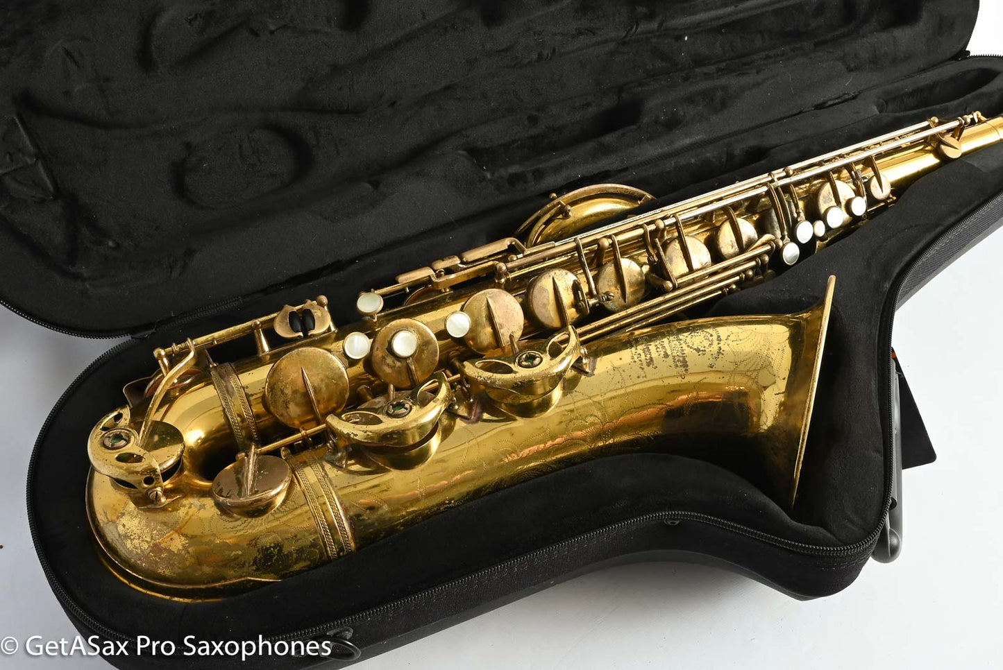 Selmer SBA Tenor 1949 Prime Vintage Fresh Overhaul Excellent Player! 38438