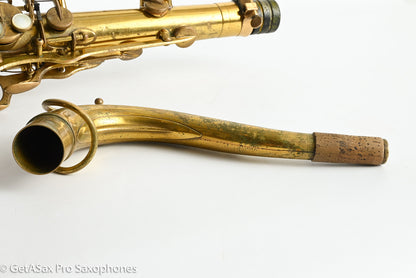 Selmer SBA Tenor 1949 Prime Vintage Fresh Overhaul Excellent Player! 38438