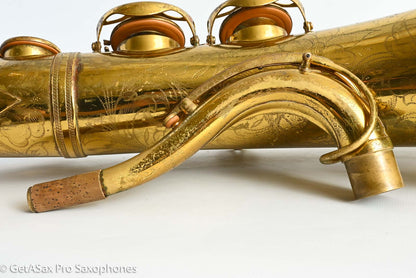Selmer SBA Tenor 1949 Prime Vintage Fresh Overhaul Excellent Player! 38438