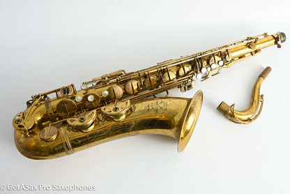 Selmer SBA Tenor 1949 Prime Vintage Fresh Overhaul Excellent Player! 38438