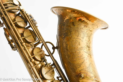 Selmer SBA Tenor 1948 Worn Original Lacquer Great Deal! 35127