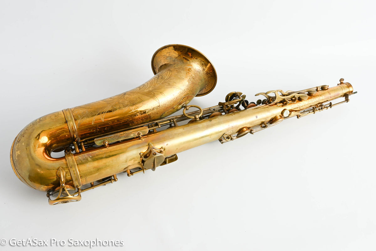 Selmer SBA Tenor 1948 Worn Original Lacquer Great Deal! 35127