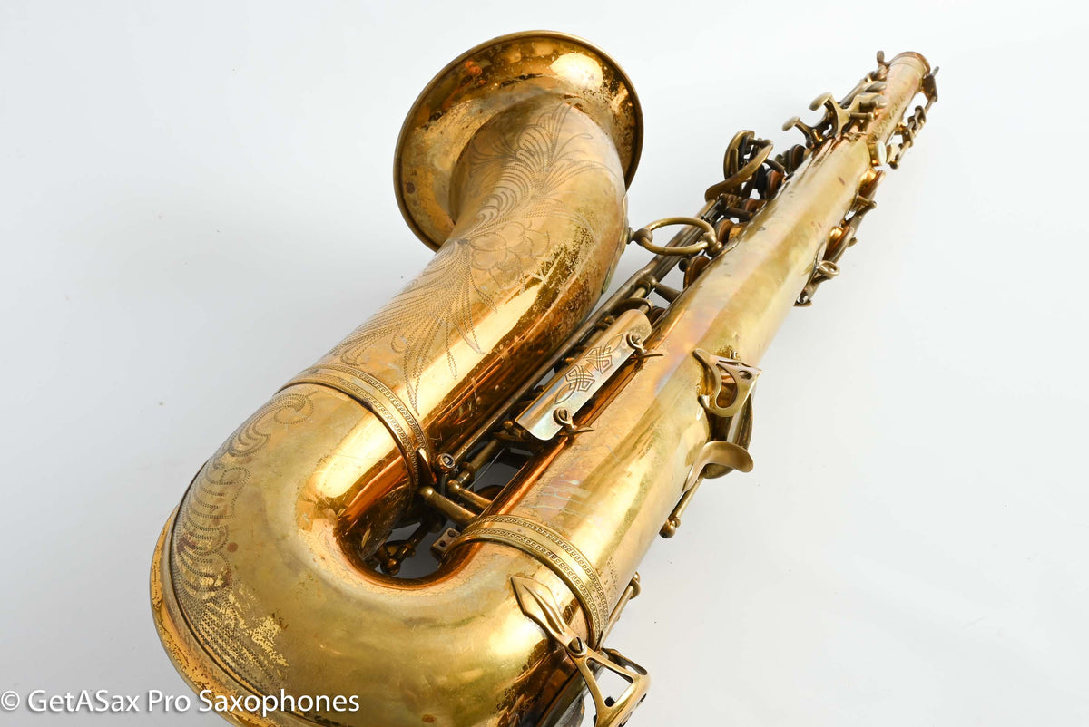 Selmer SBA Tenor 1948 Worn Original Lacquer Great Deal! 35127