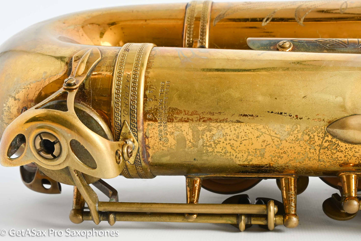 Selmer SBA Tenor 1948 Worn Original Lacquer Great Deal! 35127