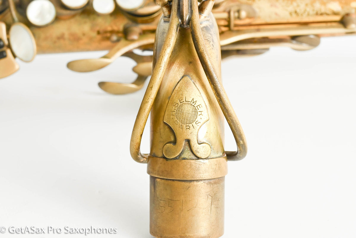 Selmer SBA Tenor 1948 Worn Original Lacquer Great Deal! 35127