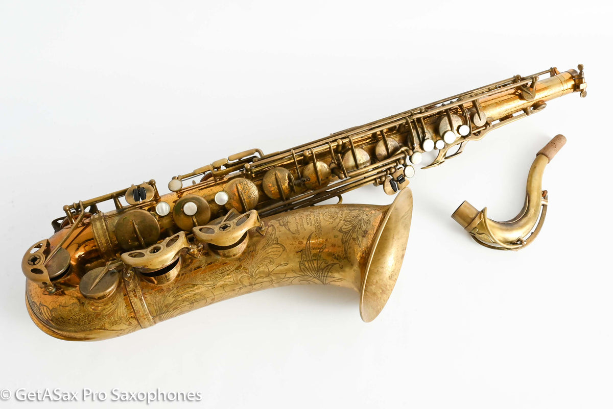 Selmer SBA Tenor 1948 Worn Original Lacquer Great Deal! 35127