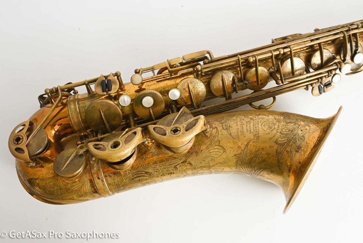 Selmer SBA Tenor 1948 Worn Original Lacquer Great Deal! 35127