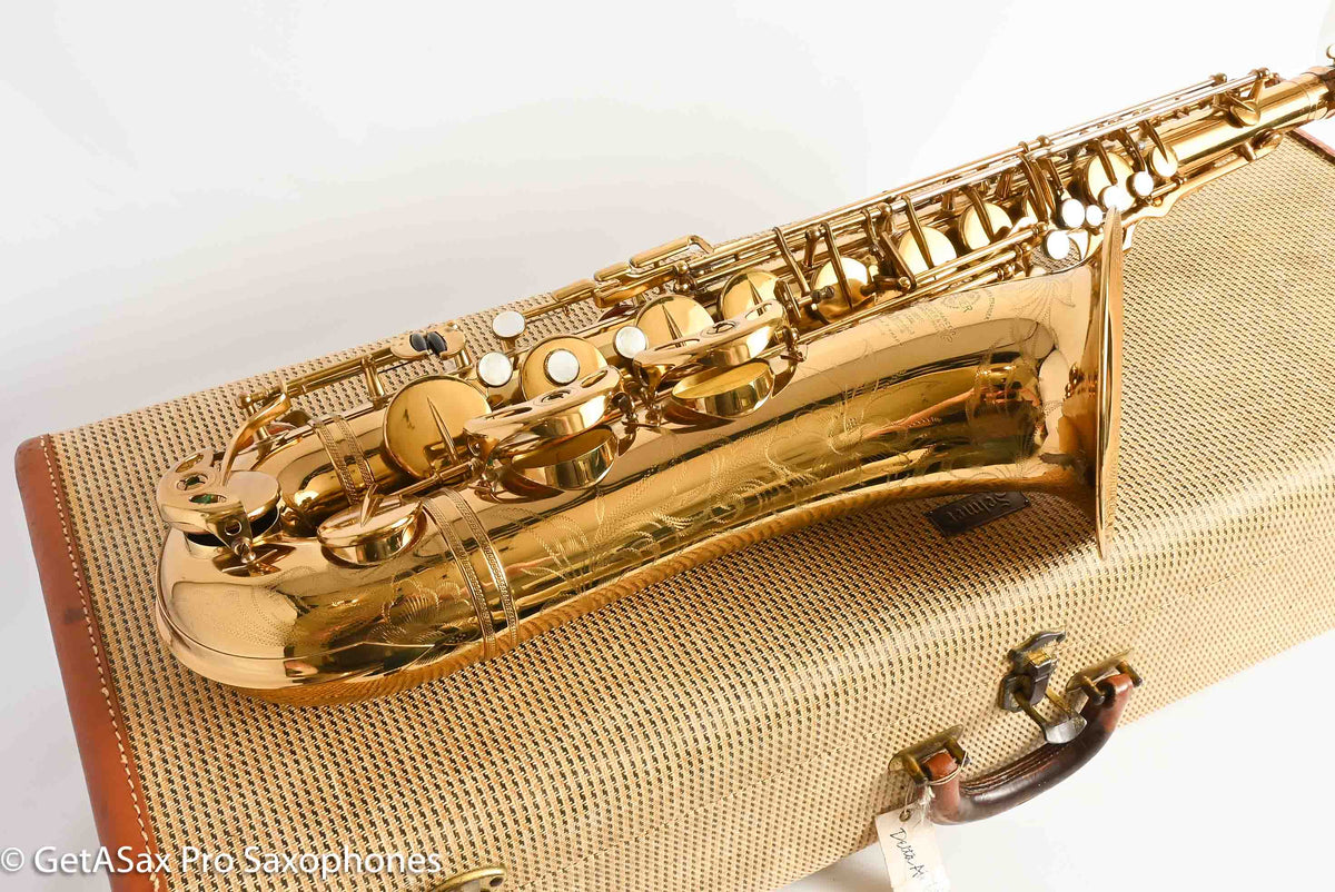 Selmer SBA Tenor 1950 Clean Factory Relacquer Gorgeous 43286