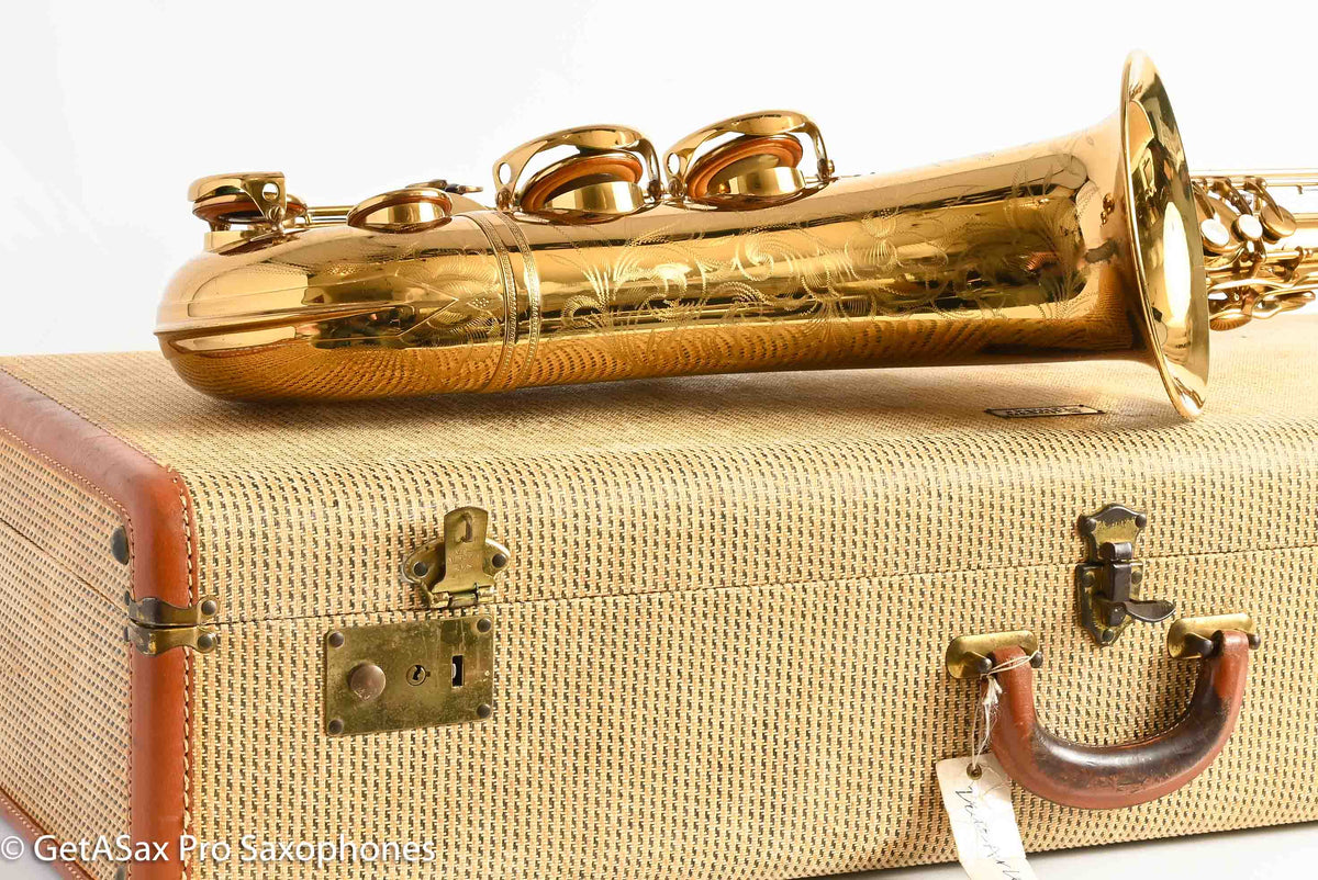 Selmer SBA Tenor 1950 Clean Factory Relacquer Gorgeous 43286