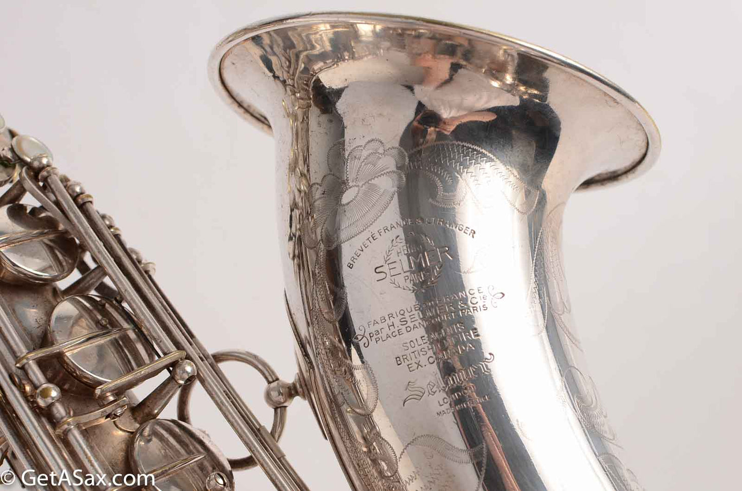 Selmer Super Balanced Action Tenor 50xxx Original Silver