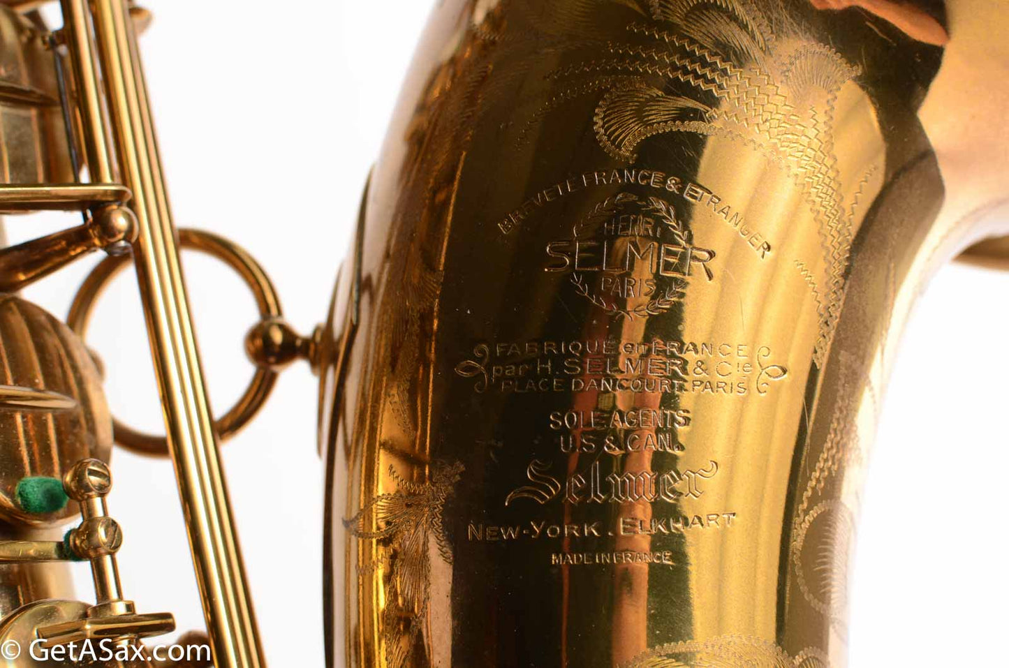 Selmer Super Balanced Action Tenor Original Lacquer American Engraved Exceptional 54084