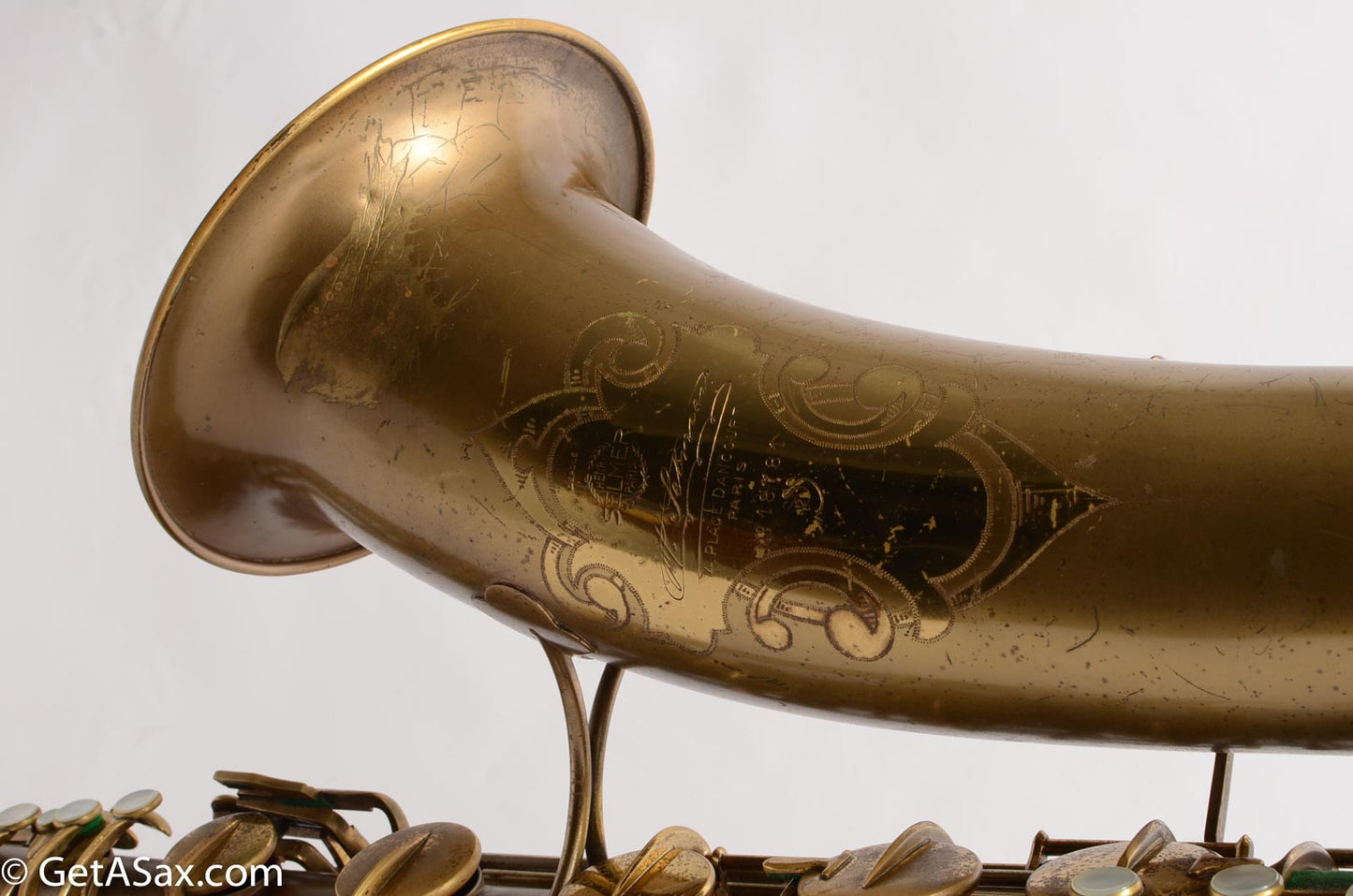 Selmer Super Sax Baritone Unique Original Permagold Finish 18xxx