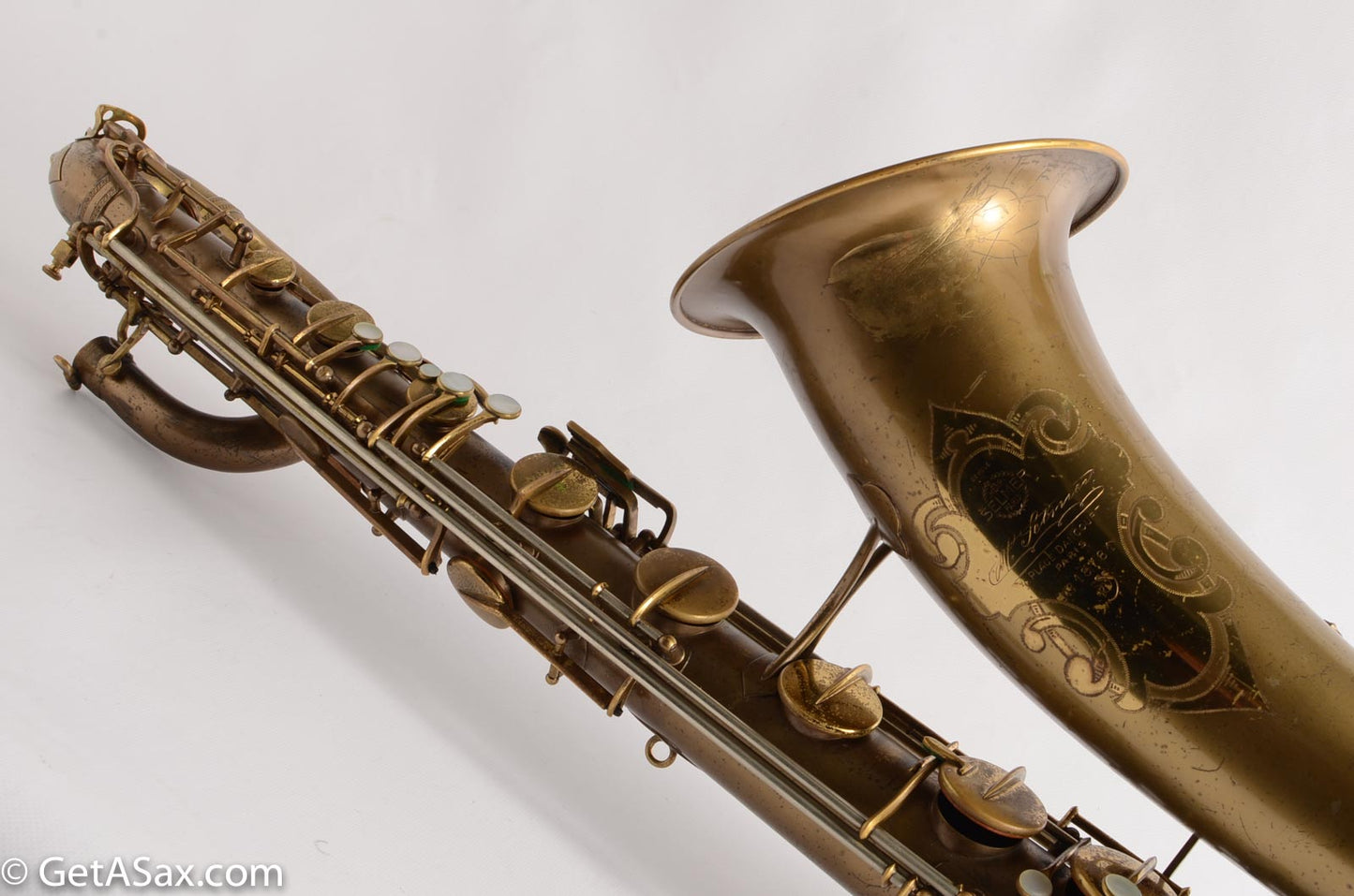 Selmer Super Sax Baritone Unique Original Permagold Finish 18xxx