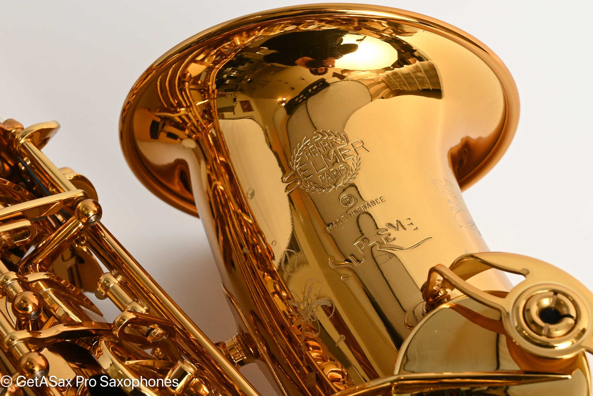 Selmer Supreme Alto Near Mint Nearly Unplayed 823456