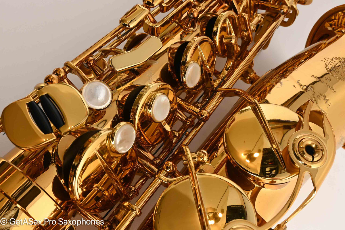 Selmer Supreme Alto Near Mint Nearly Unplayed 823456