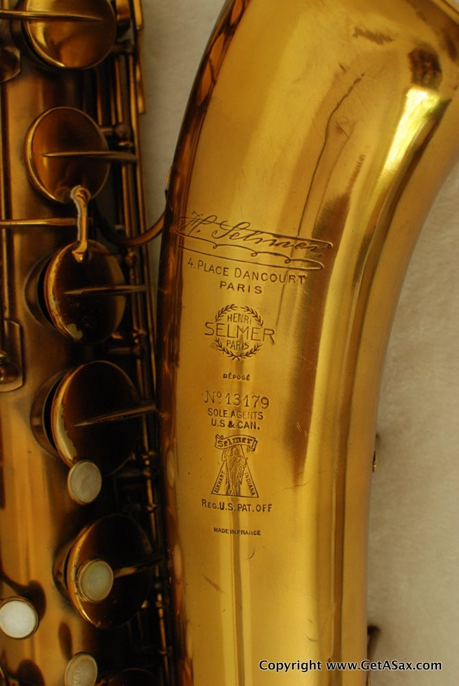 Selmer Super / New Large Bore Tenor Saxophone 13xxx