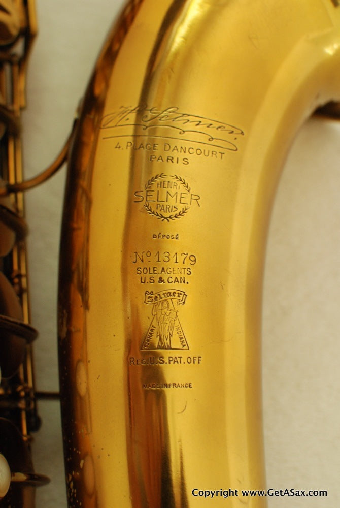 Selmer Super / New Large Bore Tenor Saxophone 13xxx