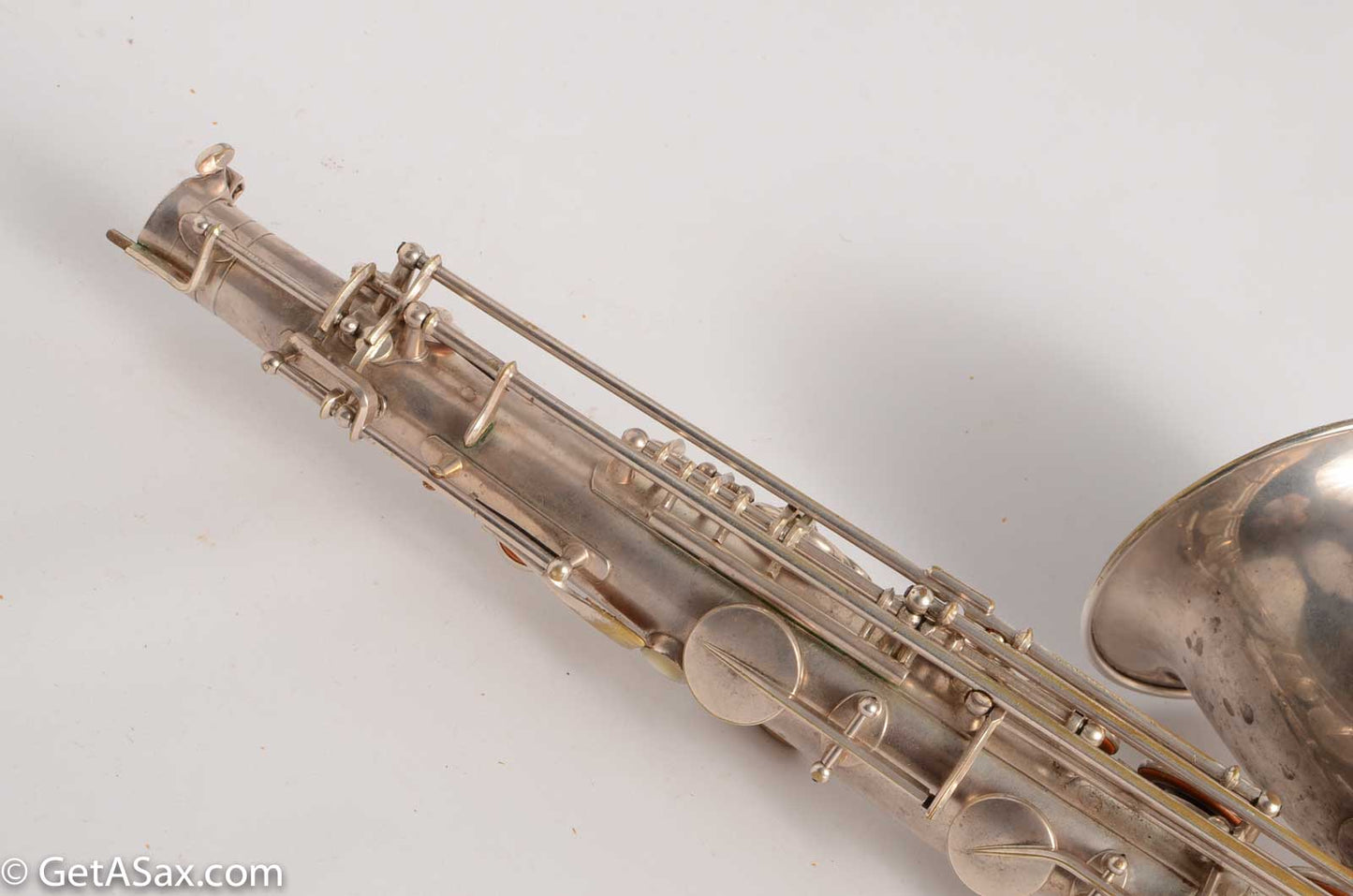 Selmer Tenor Original Silver Plate New Largebore / Super 1931