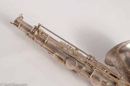 Selmer Tenor Original Silver Plate New Largebore / Super 1931