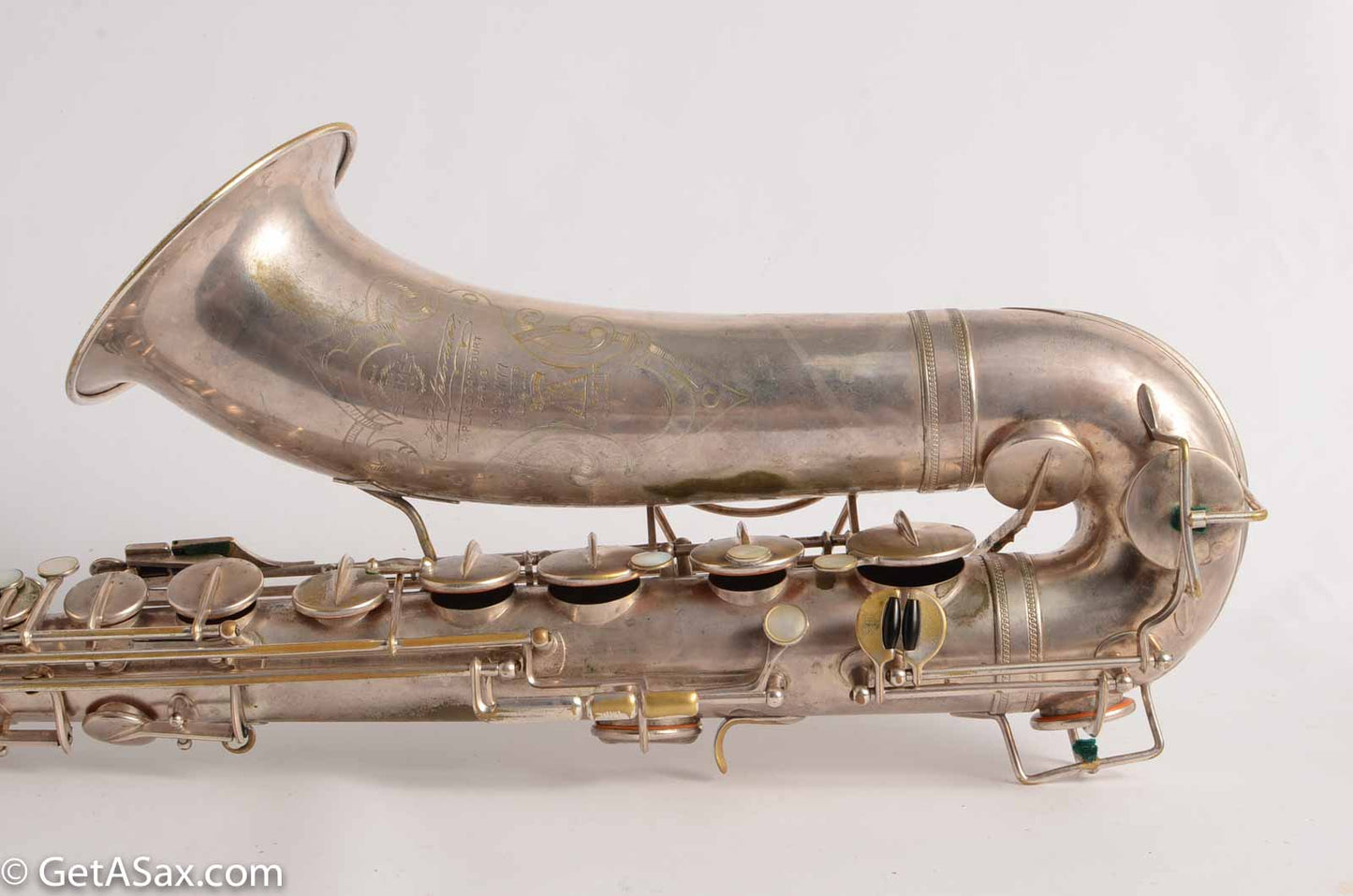 Selmer Tenor Original Silver Plate New Largebore / Super 1931