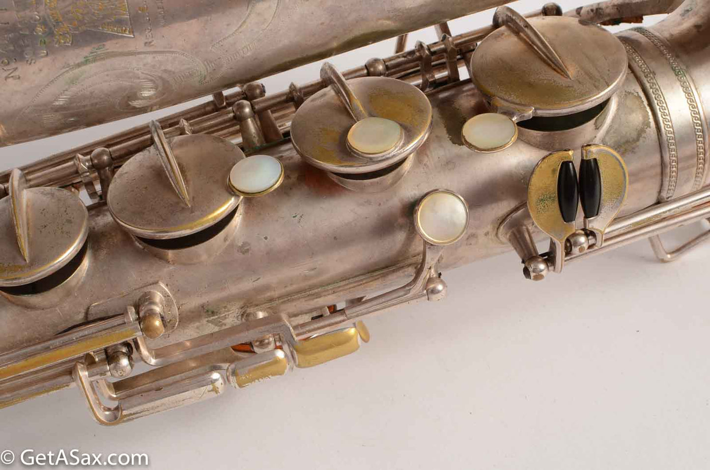 Selmer Tenor Original Silver Plate New Largebore / Super 1931