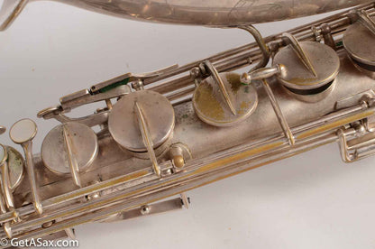 Selmer Tenor Original Silver Plate New Largebore / Super 1931