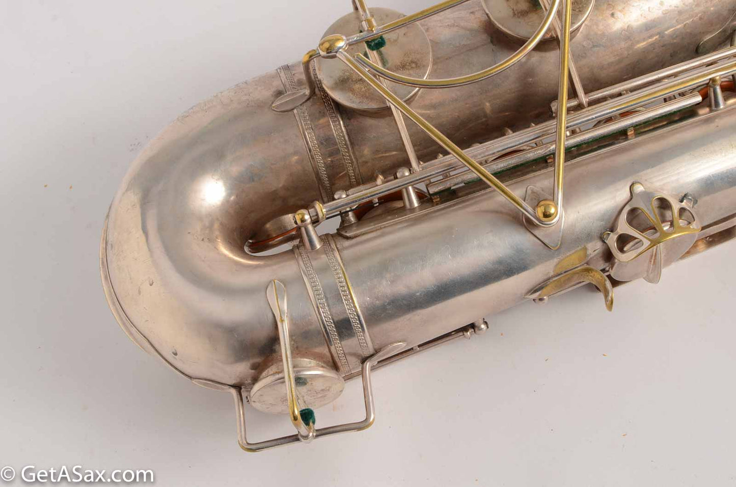 Selmer Tenor Original Silver Plate New Largebore / Super 1931