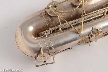Selmer Tenor Original Silver Plate New Largebore / Super 1931