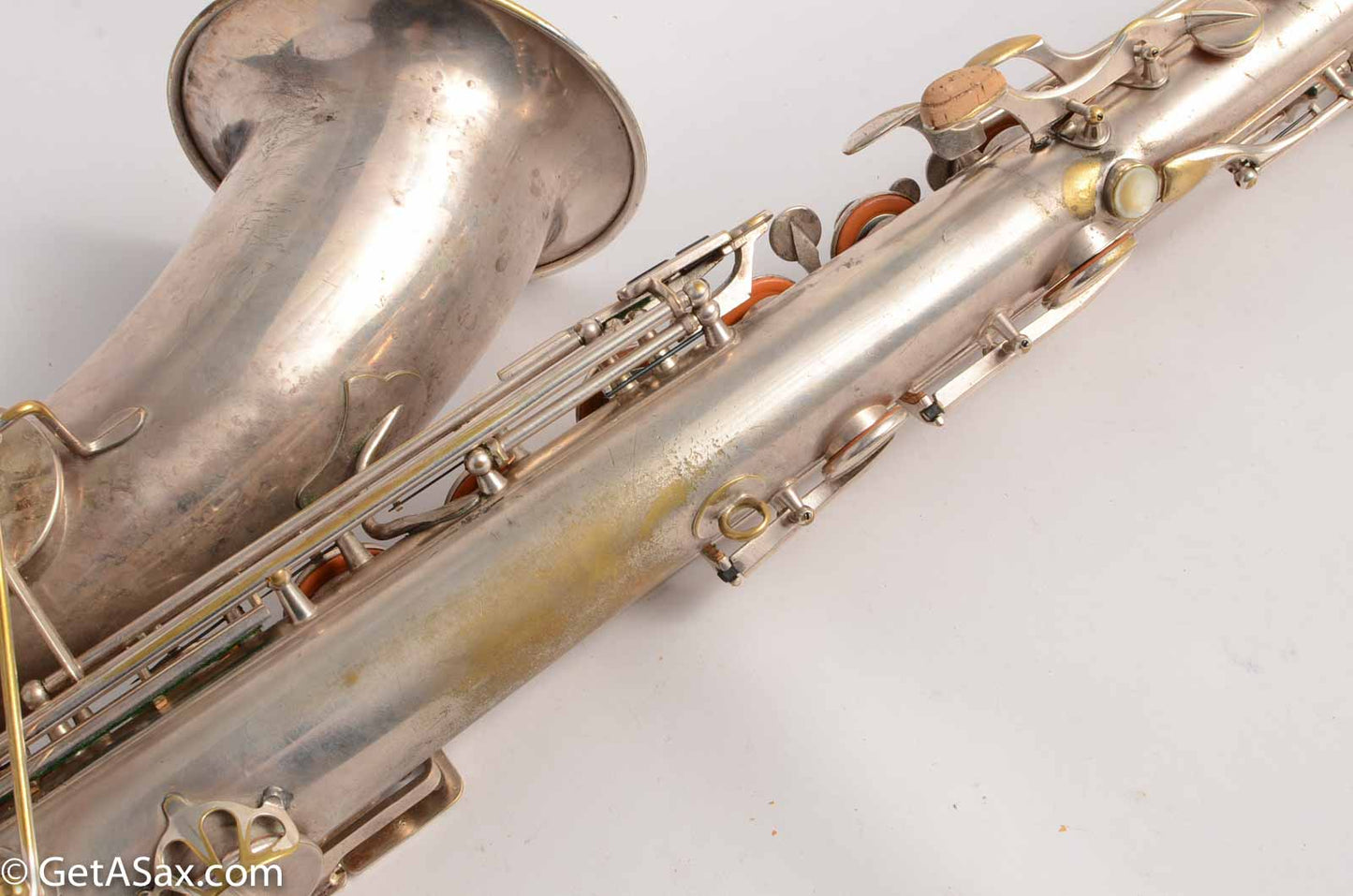 Selmer Tenor Original Silver Plate New Largebore / Super 1931