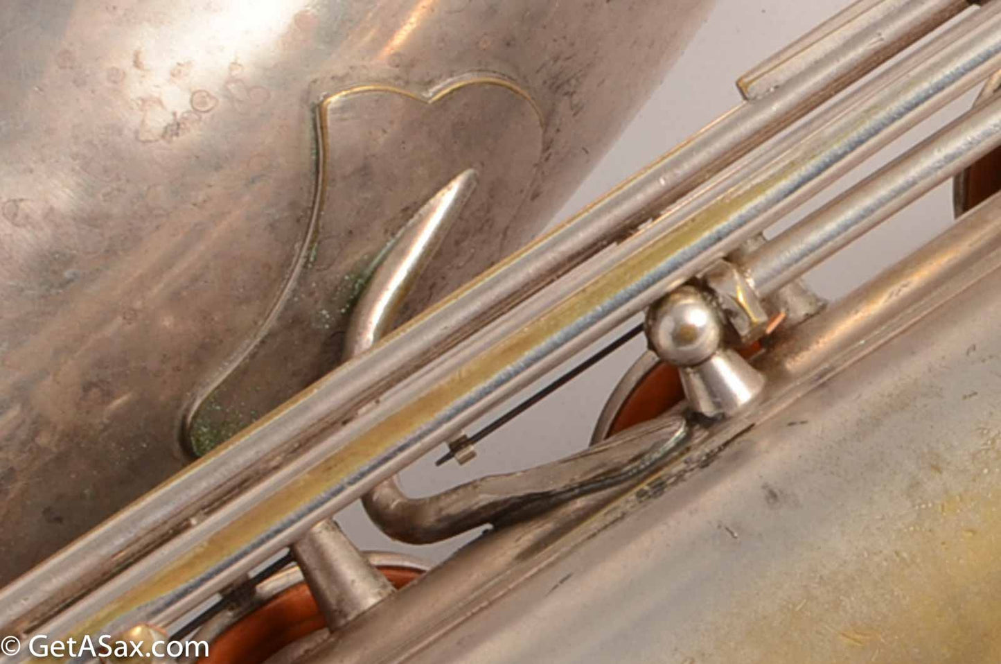 Selmer Tenor Original Silver Plate New Largebore / Super 1931