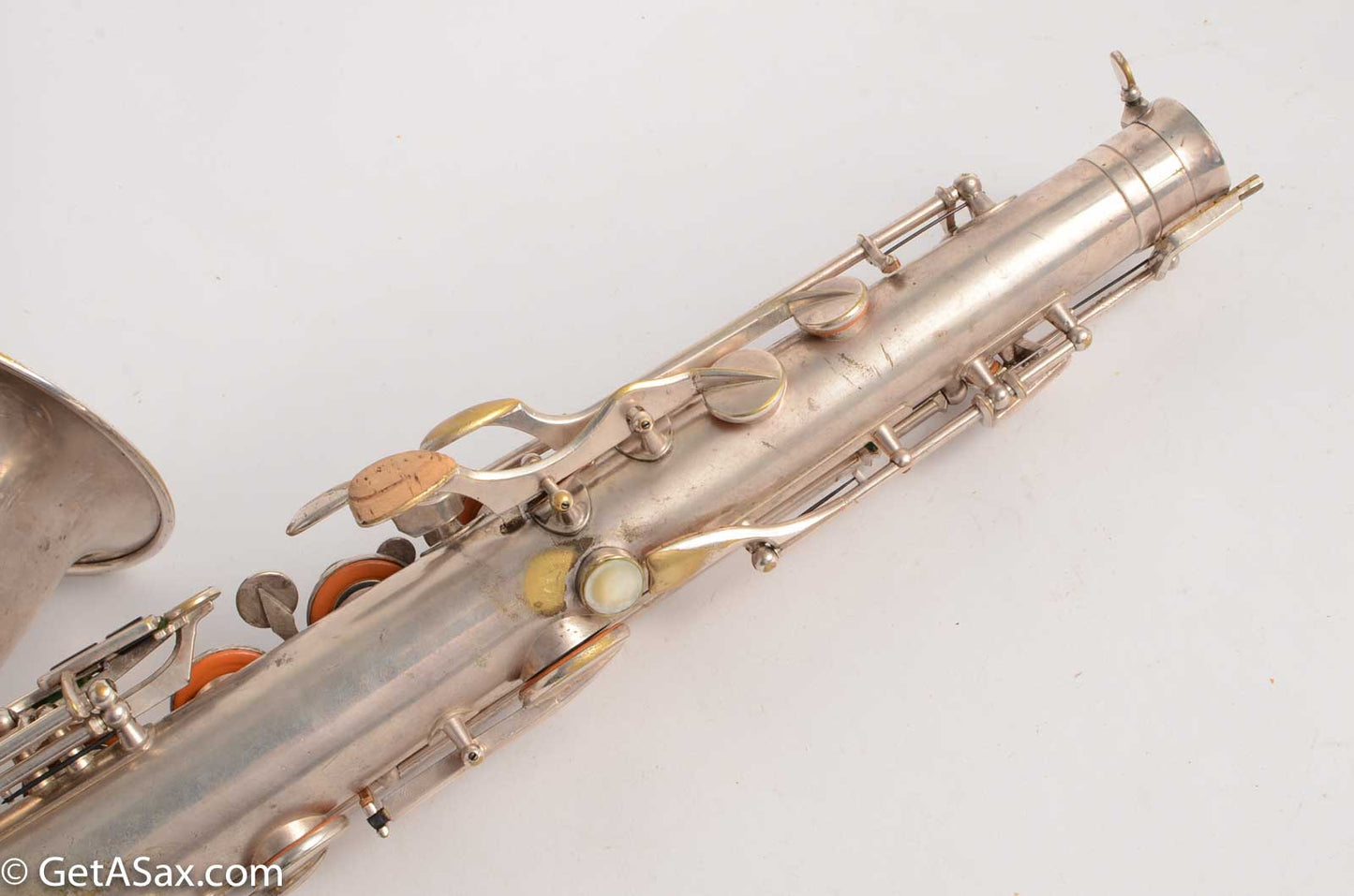 Selmer Tenor Original Silver Plate New Largebore / Super 1931