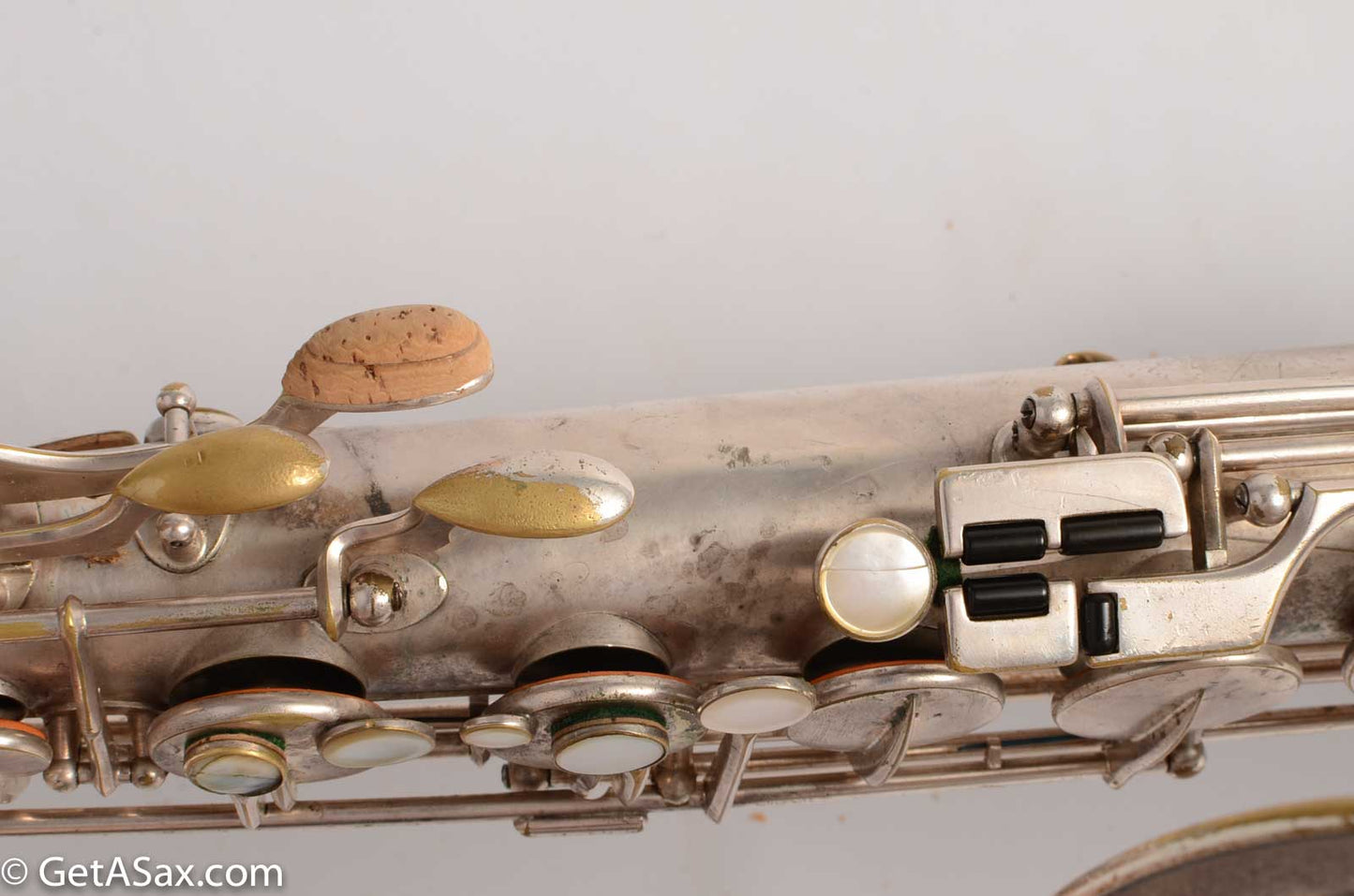 Selmer Tenor Original Silver Plate New Largebore / Super 1931