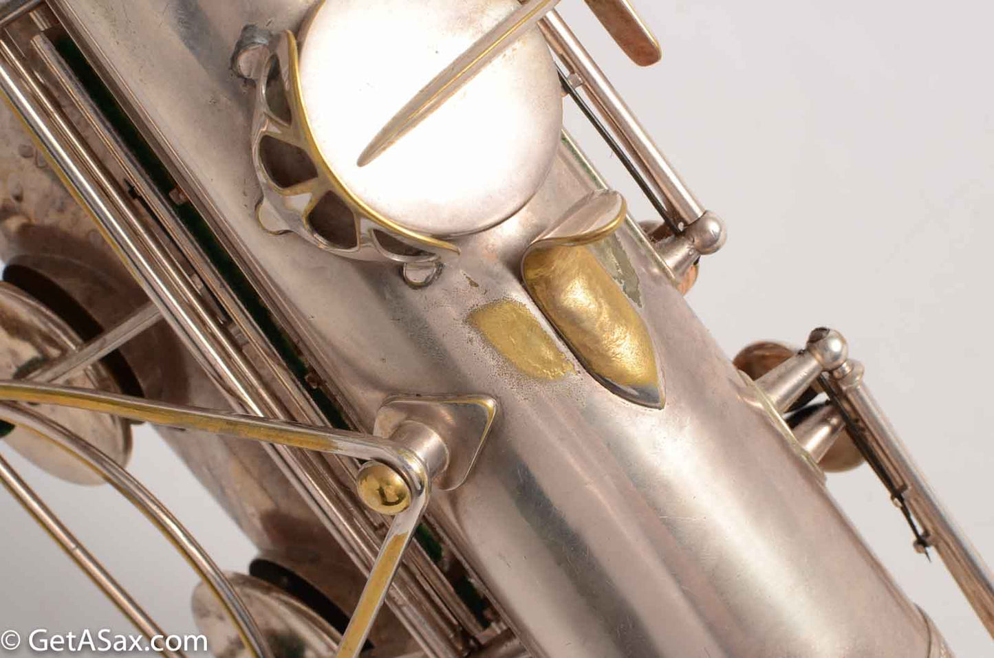 Selmer Tenor Original Silver Plate New Largebore / Super 1931