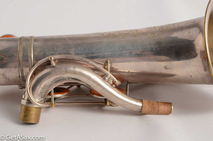 Selmer Tenor Original Silver Plate New Largebore / Super 1931