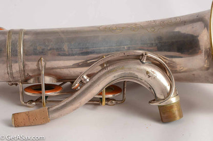 Selmer Tenor Original Silver Plate New Largebore / Super 1931