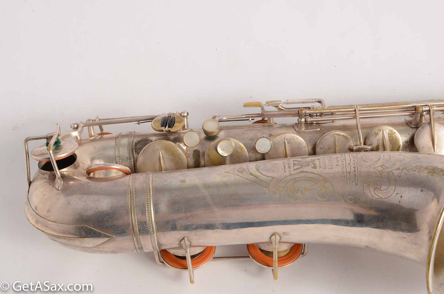 Selmer Tenor Original Silver Plate New Largebore / Super 1931