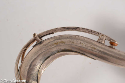 Selmer Tenor Original Silver Plate New Largebore / Super 1931