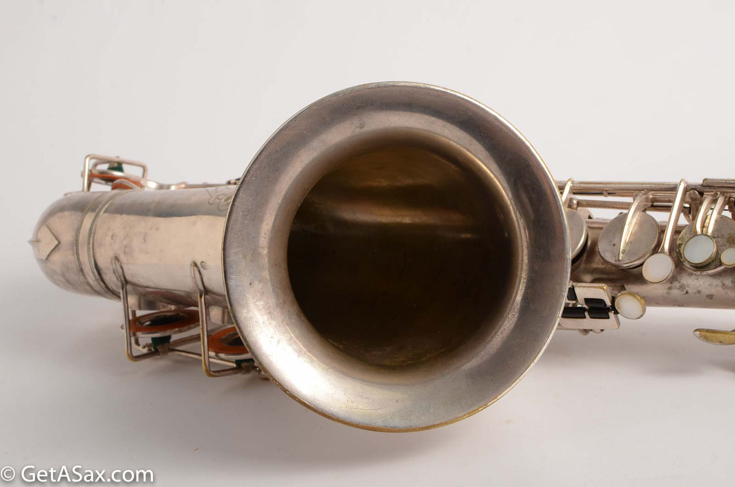 Selmer Tenor Original Silver Plate New Largebore / Super 1931