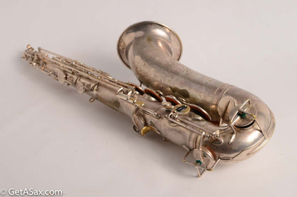 Selmer Tenor Original Silver Plate New Largebore / Super 1931