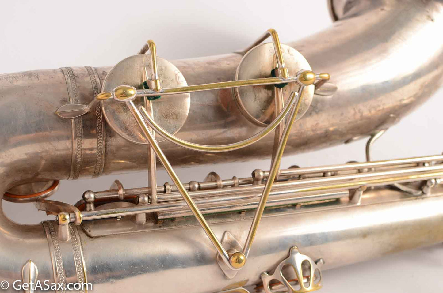 Selmer Tenor Original Silver Plate New Largebore / Super 1931