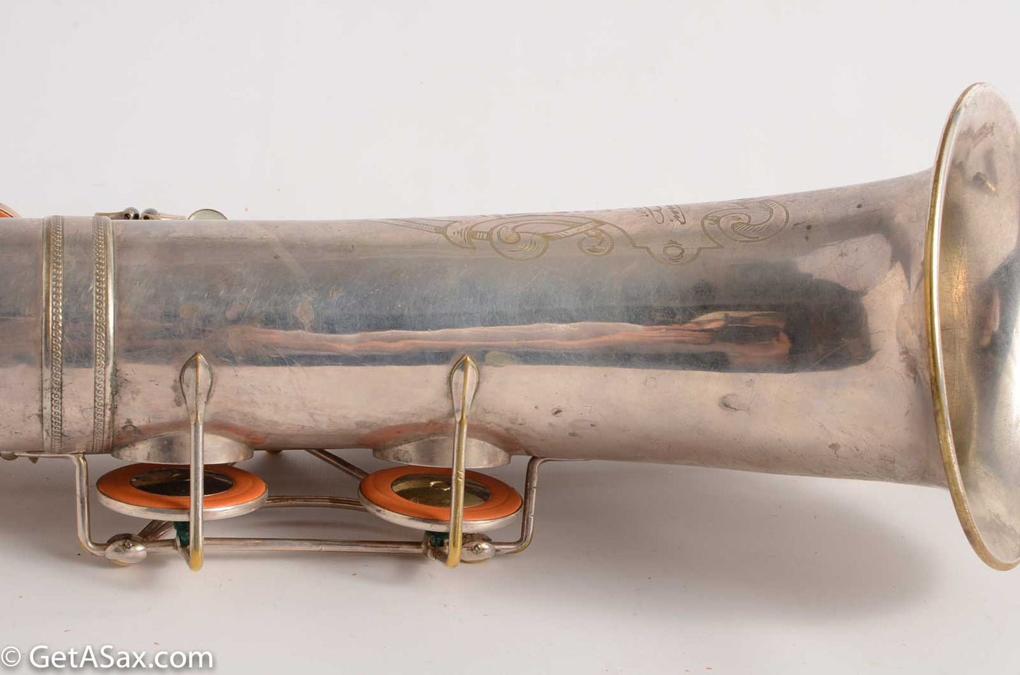 Selmer Tenor Original Silver Plate New Largebore / Super 1931