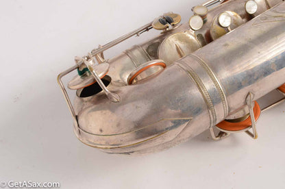 Selmer Tenor Original Silver Plate New Largebore / Super 1931