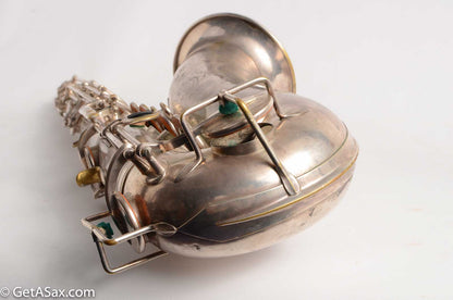 Selmer Tenor Original Silver Plate New Largebore / Super 1931