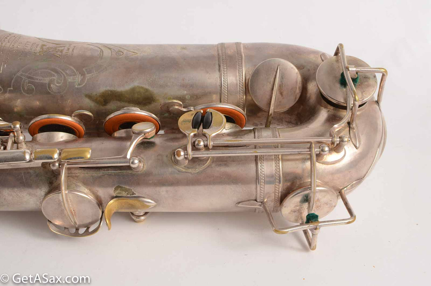 Selmer Tenor Original Silver Plate New Largebore / Super 1931