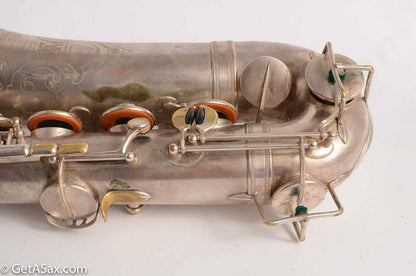 Selmer Tenor Original Silver Plate New Largebore / Super 1931