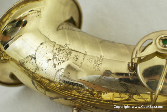 Selmer Super Action 80 Tenor Saxophone SN 351xxx