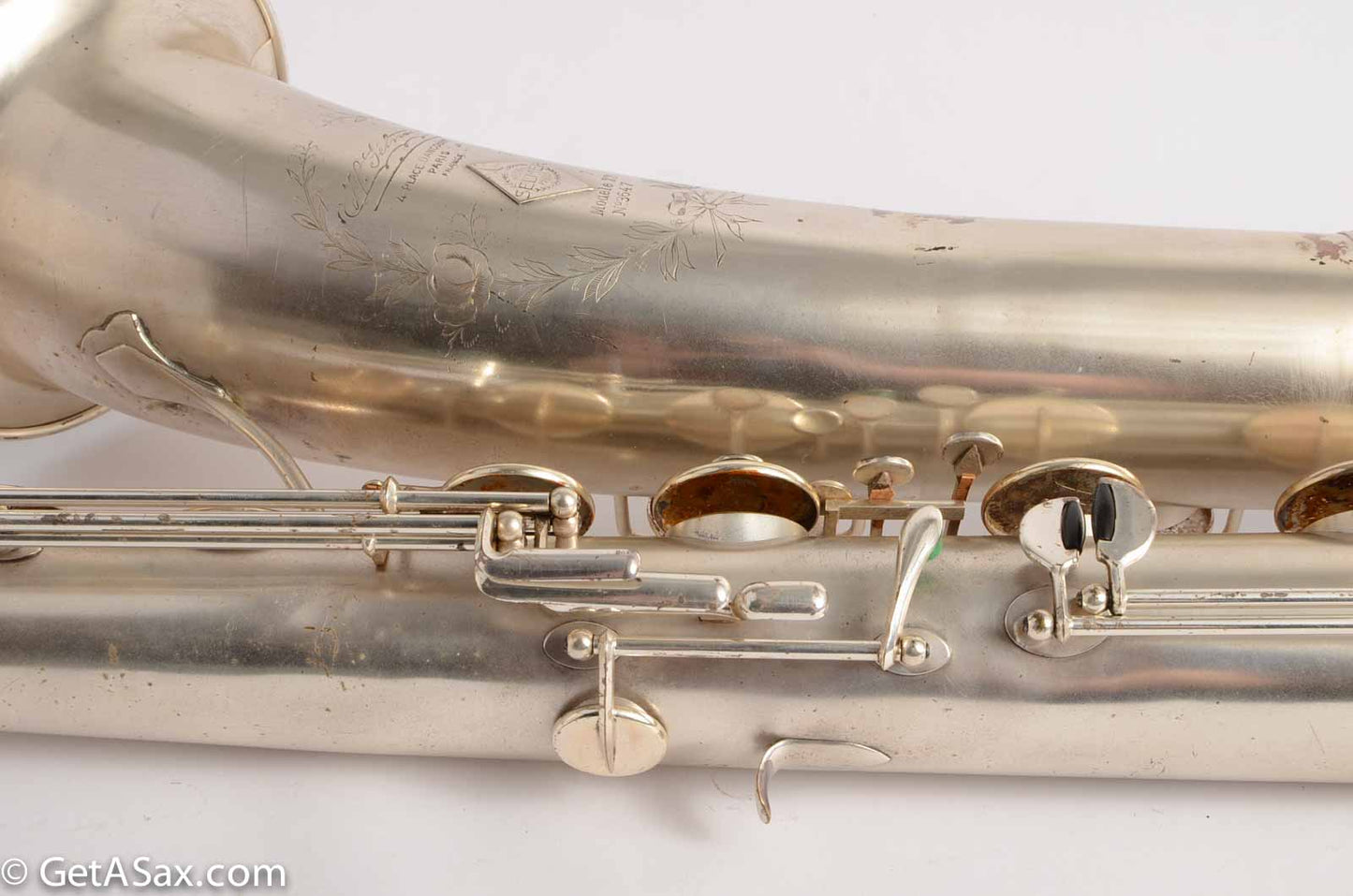 Selmer Modele 22 Baritone High F Cool Engraving!