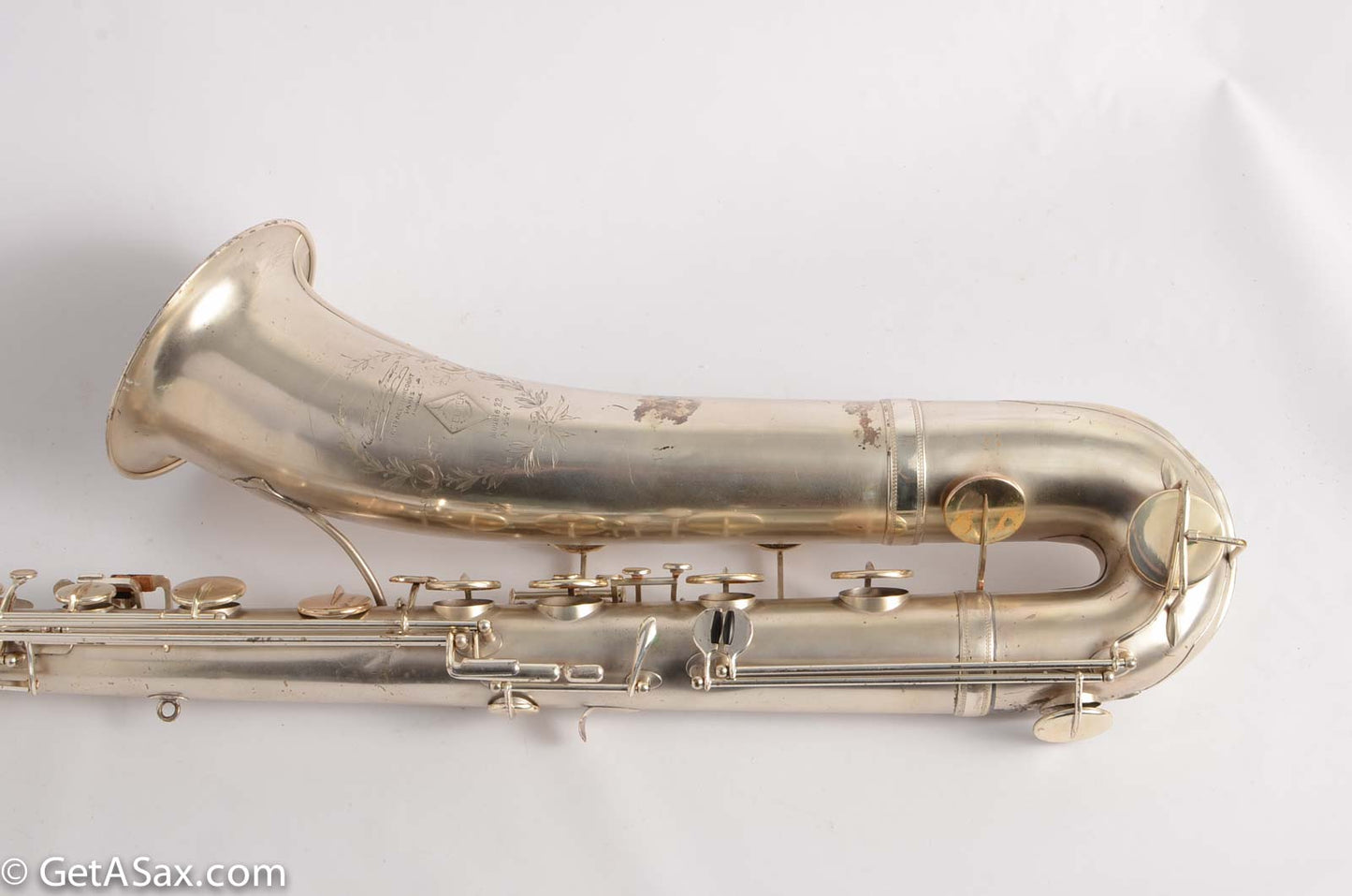 Selmer Modele 22 Baritone High F Cool Engraving!