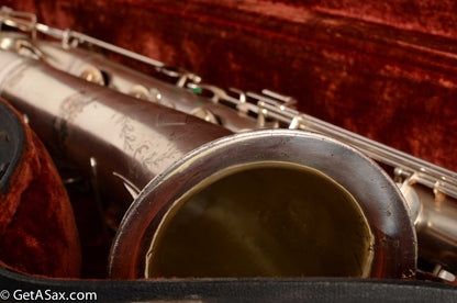 Selmer Modele 22 Baritone High F Cool Engraving!